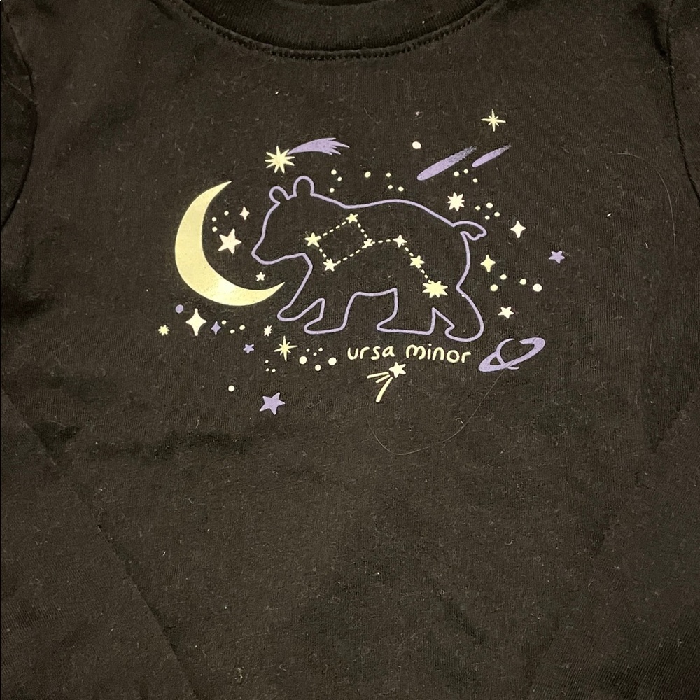 Cat & Jack Toddler Size 3T Long Sleeve Tees Black, Green, Mint Green BUNDLE SET - Picture 2 of 7